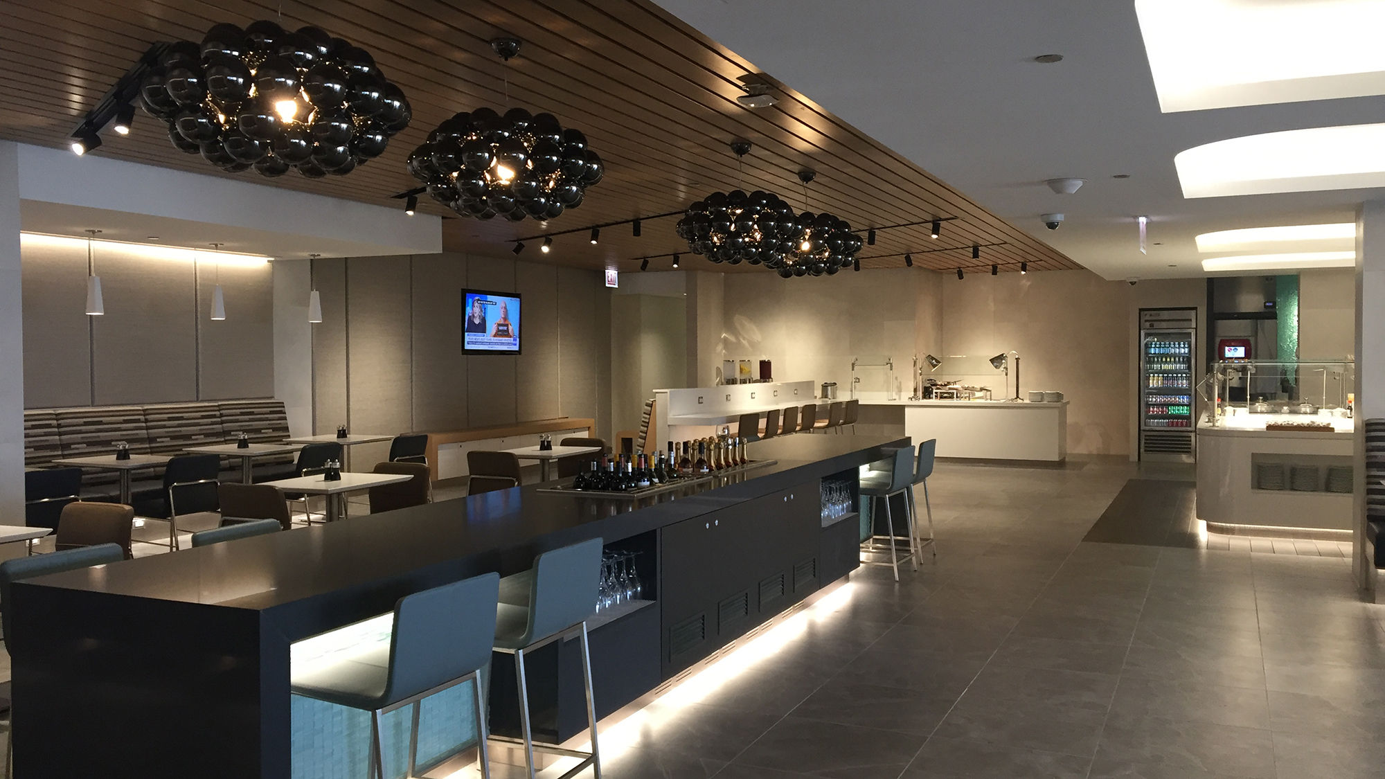 American Airlines' Flagship Lounge at Chicago O'Hare opened last September.