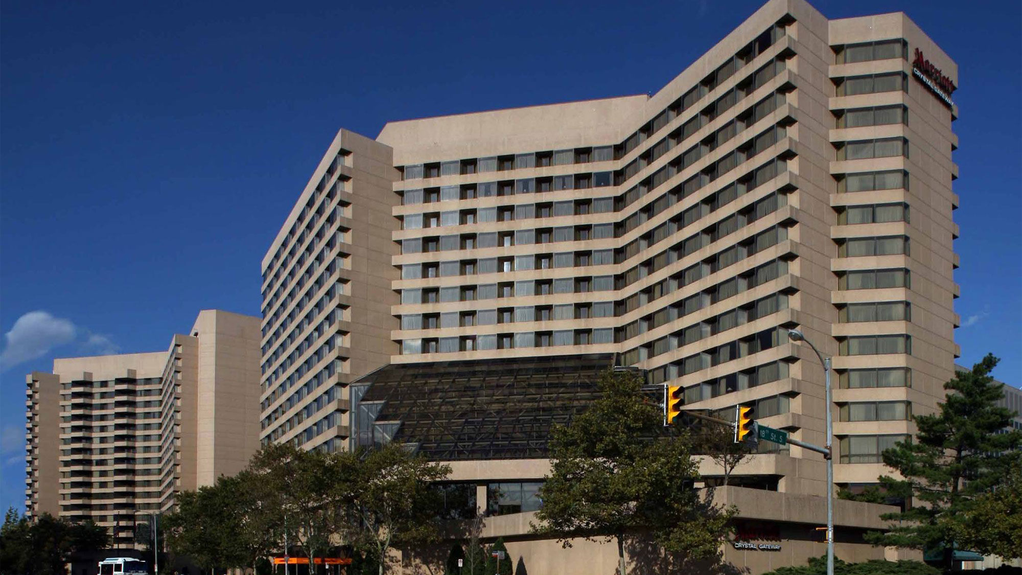 The Crystal Gateway Marriott in Arlington, Virginia.