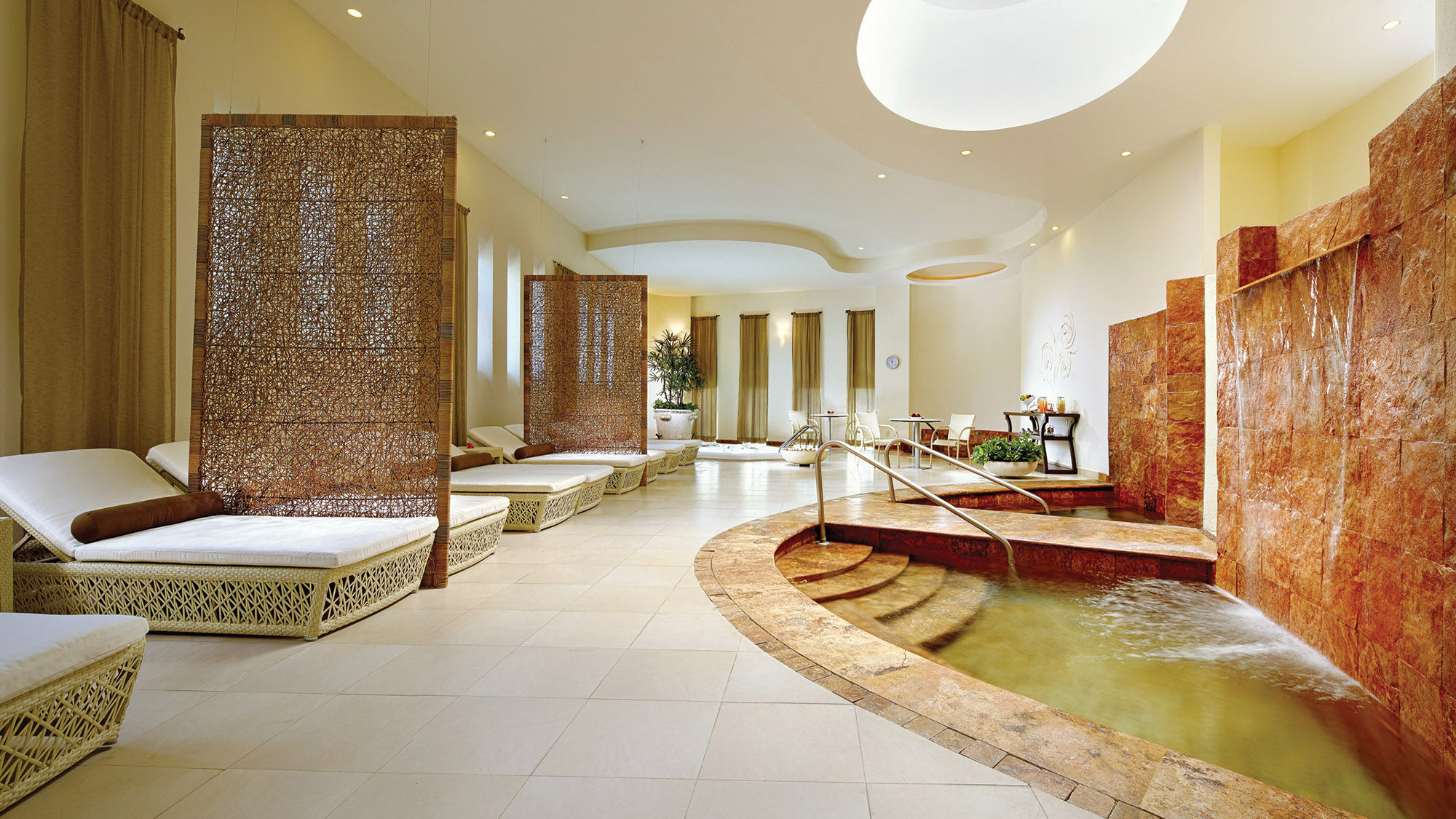 The Spa at Grand Velas has 20 treatment rooms and a menu of more than 30 holistic treatments.
