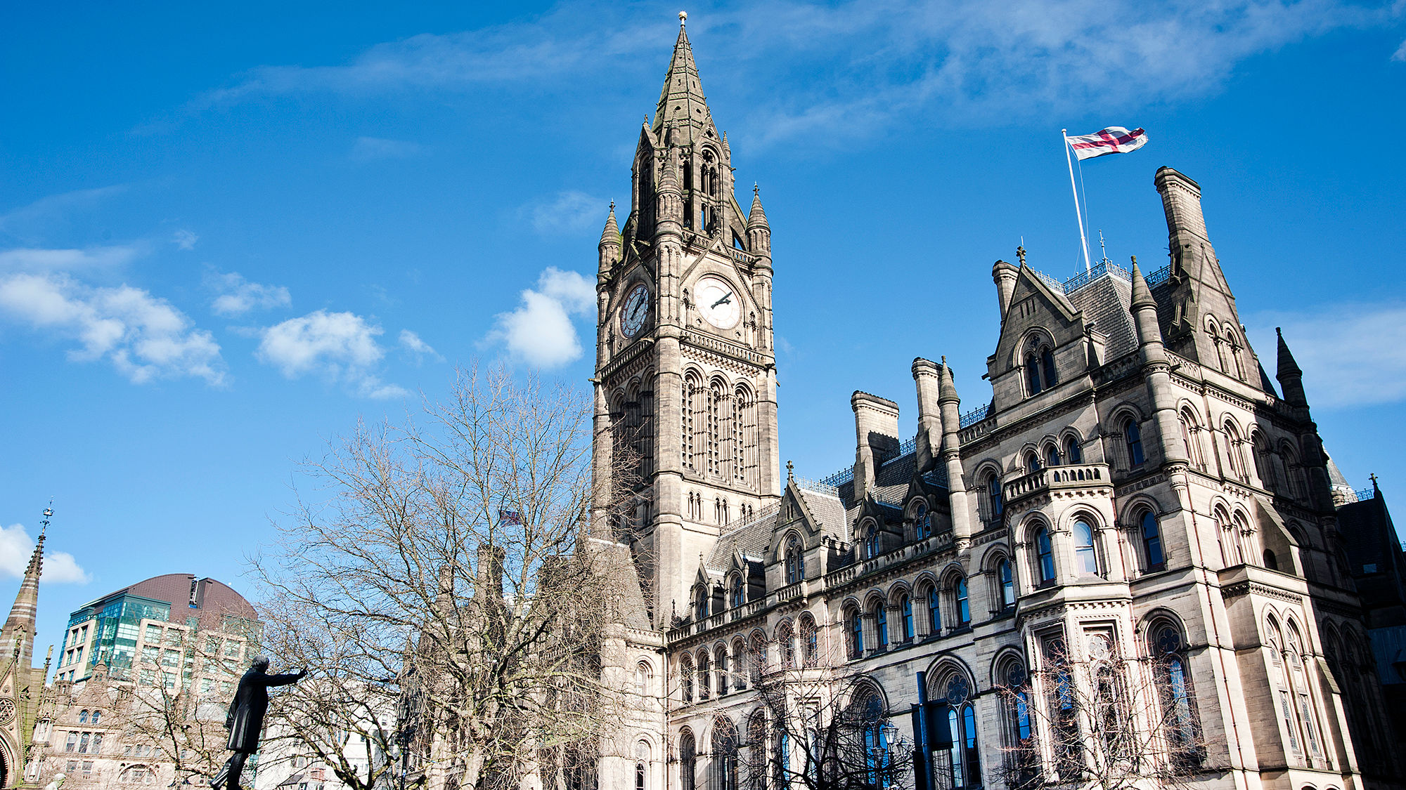 Manchester Town Hall.