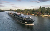 The line's new ship set sail for a preview cruise out of Paris over the weekend, introducing a new millennial-focused river cruise concept.