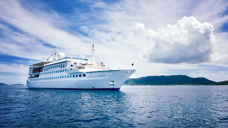 The Crystal Esprit is scheduled to operate a series of Caribbean cruises from Marigot, St. Martin.