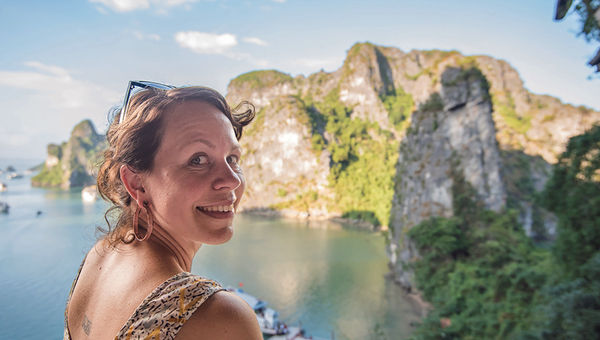 Intrepid Travel staffer Emily Kratzmann on the operator's solo-only, 10-day Vietnam Express tour. Intrepid Travel staffer Emily Kratzmann on the operator's solo-only, 10-day Vietnam Express tour.