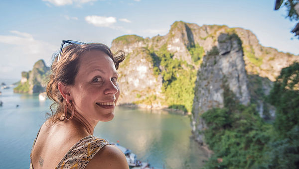 Intrepid Travel staffer Emily Kratzmann on the operator's solo-only, 10-day Vietnam Express tour. Intrepid Travel staffer Emily Kratzmann on the operator's solo-only, 10-day Vietnam Express tour.