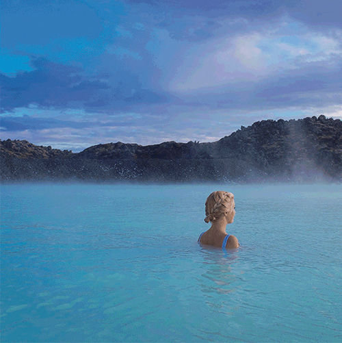 A Contiki guest on a tour in Iceland. A Contiki guest on a tour in Iceland.