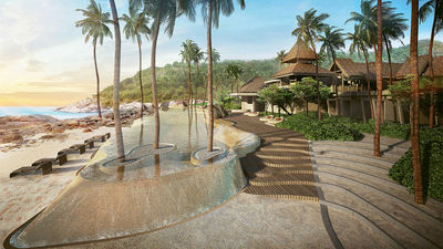 Ritz-Carlton hotel opens on Thai island