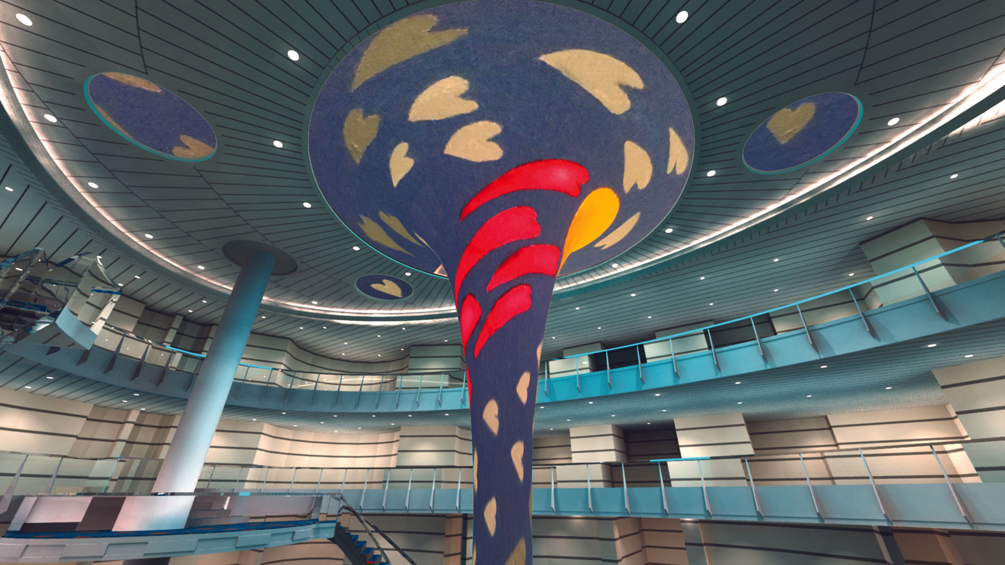 St. Jude kids creating art for Carnival Horizon