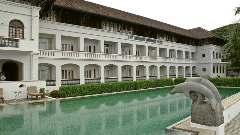 The Brunton Boatyard in Cochin dates to the 1800s and originally housed a shipbuilder.