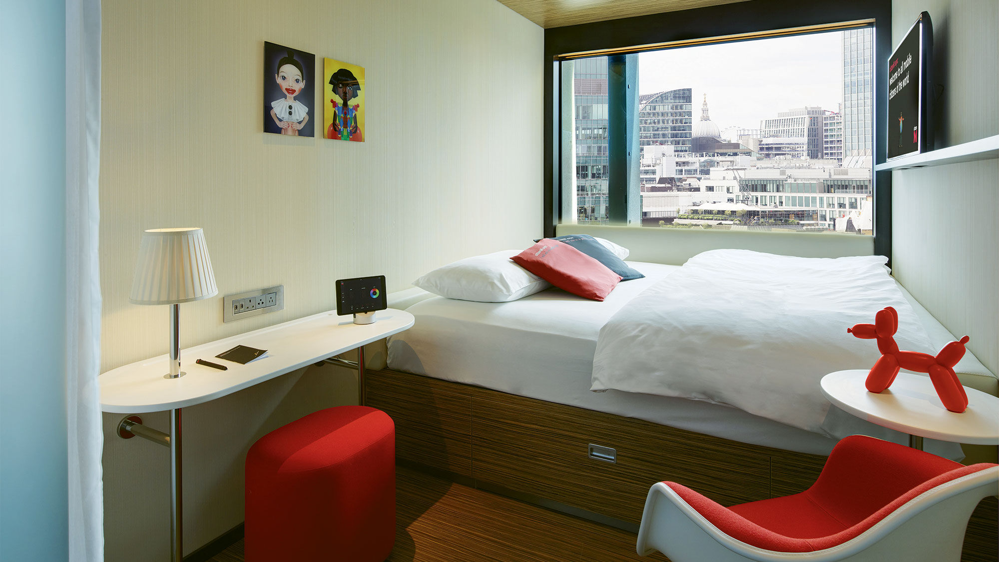 The CitizenM London Shoreditch was built using prefabricated room modules.