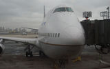 The airline held a farewell event for the Boeing 747, known as the ''Queen of the Skies,'' at Newark Airport on Oct. 24. The carrier's last flight on the iconic plane will take off on Nov. 7 from San Francisco to Honolulu, a nod to its first flight with United on the same route on July 23, 1970. Its last international flight is scheduled for Oct. 29 from Seoul to San Francisco.