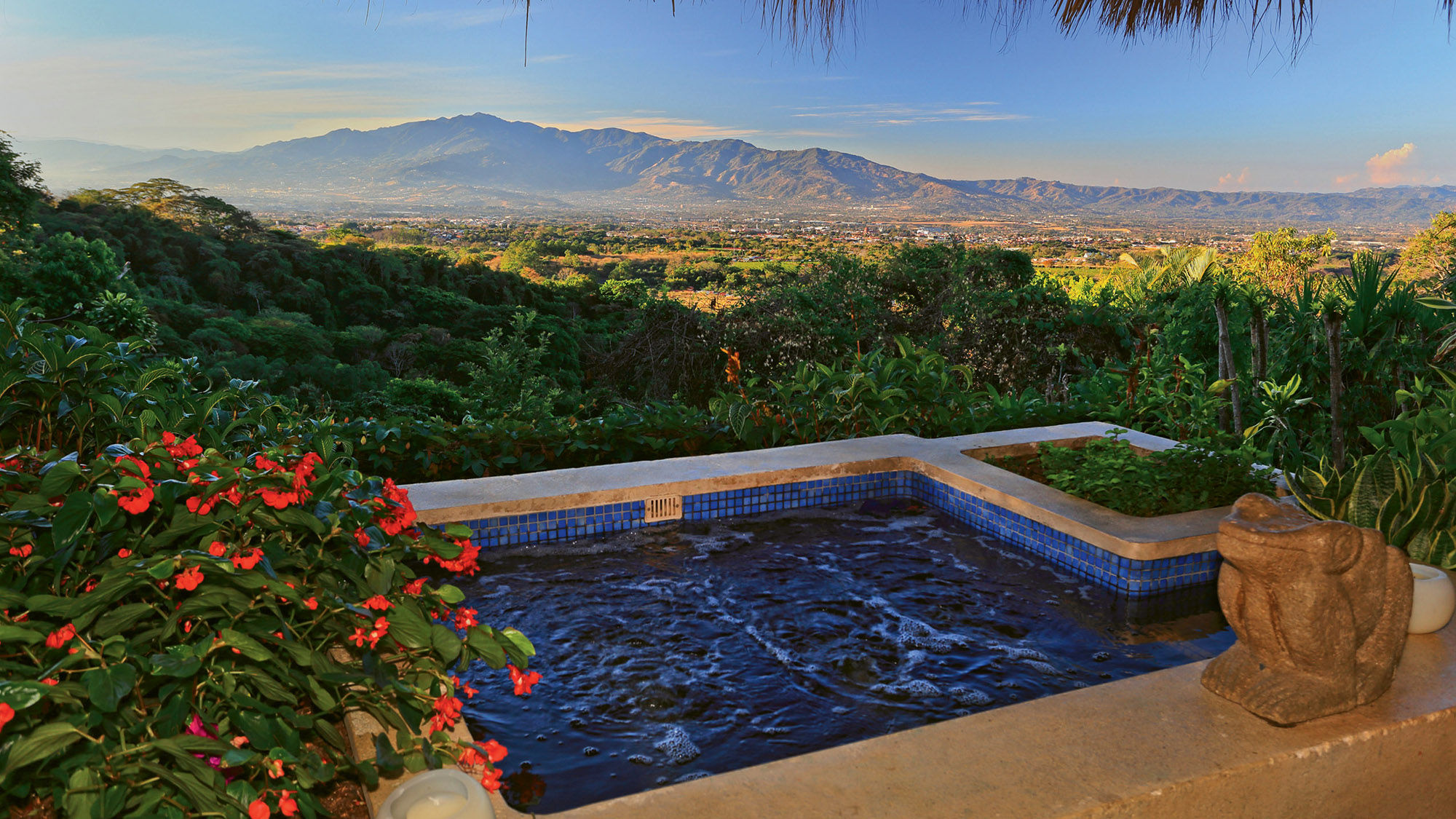 The Xandari Resort and Spa in Alajuela, Costa Rica, makes good use of the surrounding natural beauty and bounty.