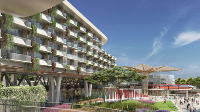 Disney building hotel near California parks