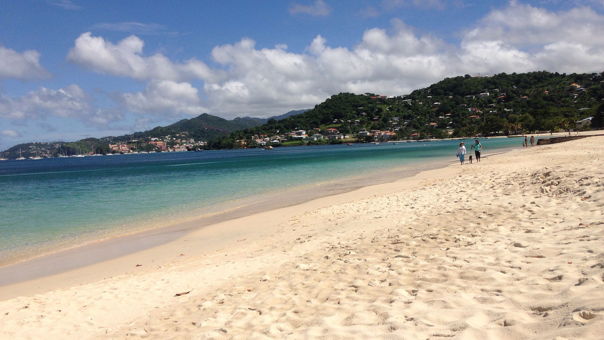 Grand Anse Beach in Grenada.