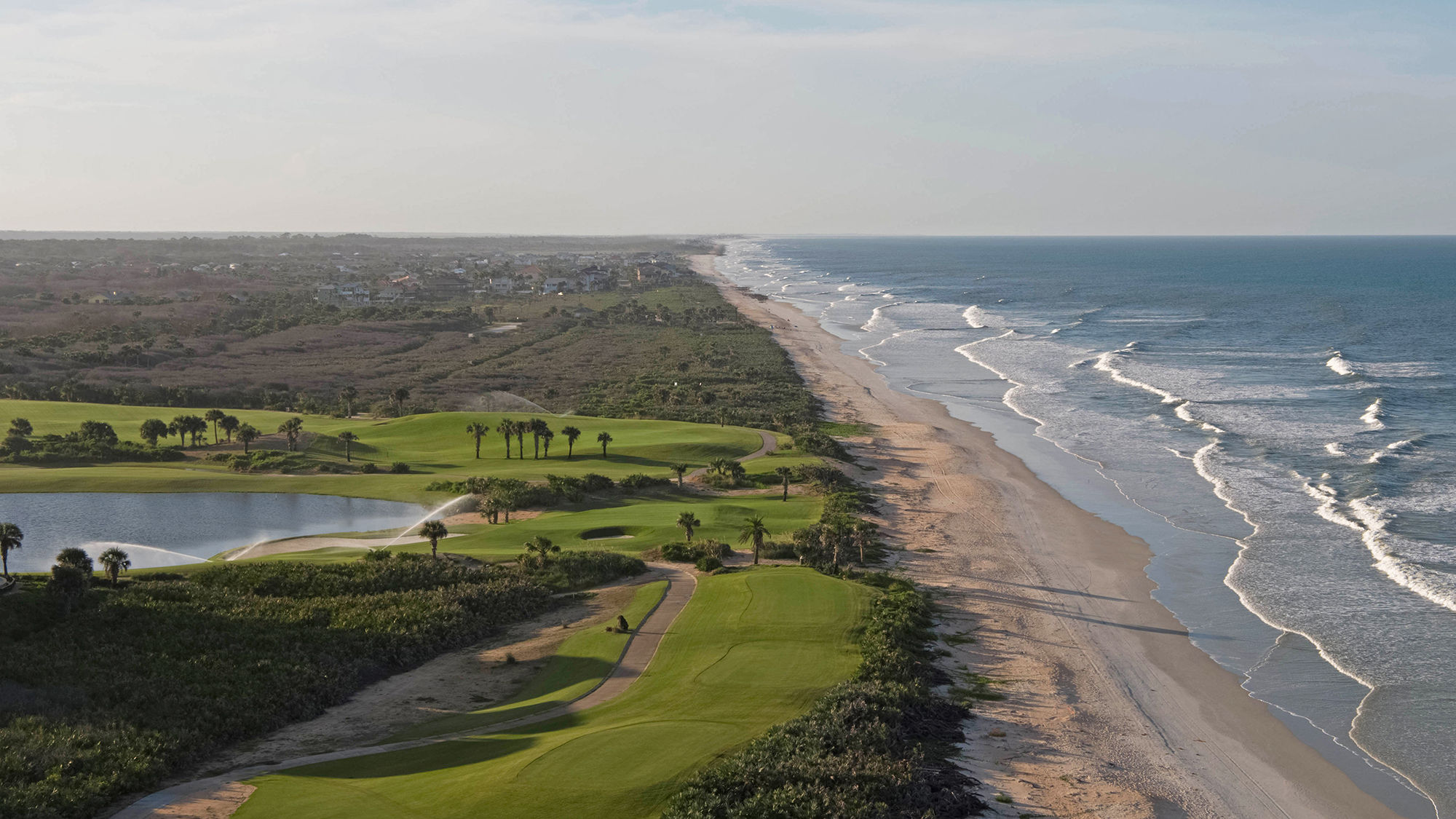 Each of the Ocean Course's tee boxes, bunkers and greens has been reconstructed.