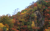 Destinations editor Eric Moya visited Japan last week on a fam trip showcasing fall foliage, hot springs and more in the Tohoku region. Pictured, fall foliage at the Naruko Gorge in Osaki.