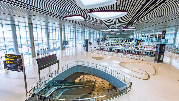 The new Terminal 4 in Singapore’s Changi Airport has biometric self-service options at check-in, immigration and boarding. The new Terminal 4 in Singapore’s Changi Airport has biometric self-service options at check-in, immigration and boarding.