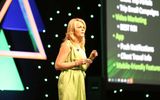 Tackling industry hot topics is Michelle Fee, co-founder and CEO of Cruise Planners, during CruiseWorld's TW Talks.
