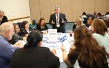 Wayne Peyreau of MSC Cruises presents to an intimate group of STAR Program participants during CruiseWorld's new STAR Showcase.