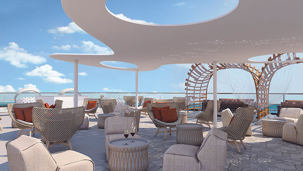The Vista will be the Flora's top-deck area. The Vista will be the Flora's top-deck area.