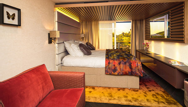 The average size for an AmaMagna stateroom: 300 square feet. The average size for an AmaMagna stateroom: 300 square feet.