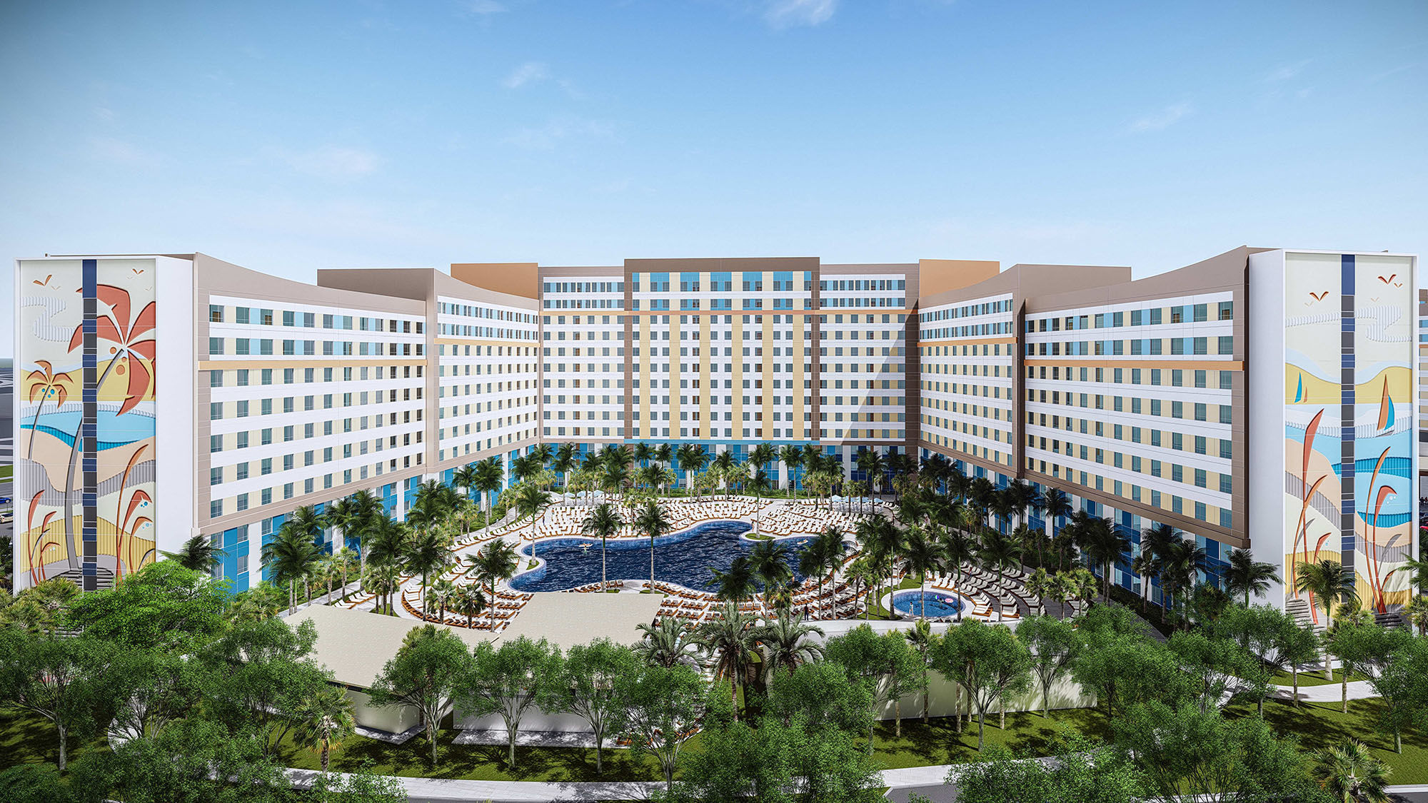 Universal Orlando building hotels for budget-minded families