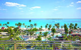 Looking out onto the Caribbean from the SLS Baha Mar.