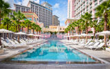 A pool area at the SLS Baha Mar.