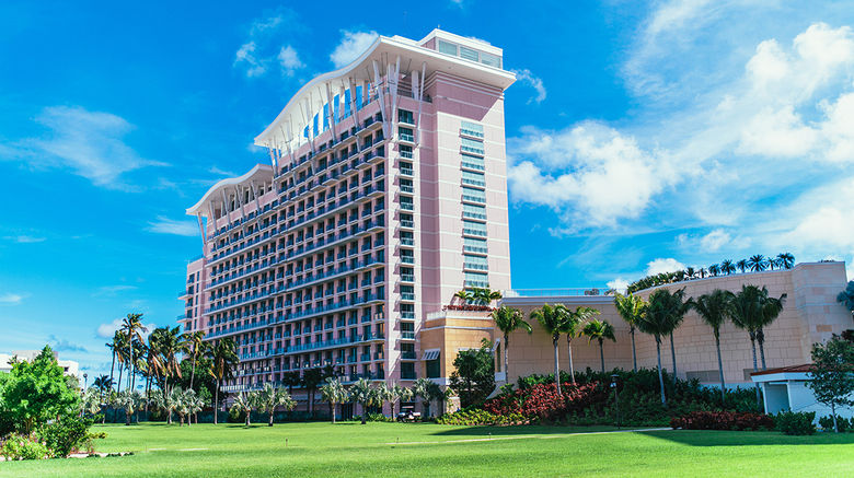 The 299-room hotel, the second to open at the Bahamas resort, made its debut Nov. 17.