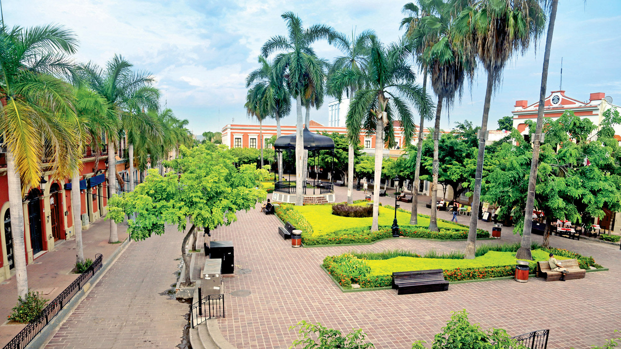 Mazatlan’s Plaza Machado in the city’s Centro Historico.
