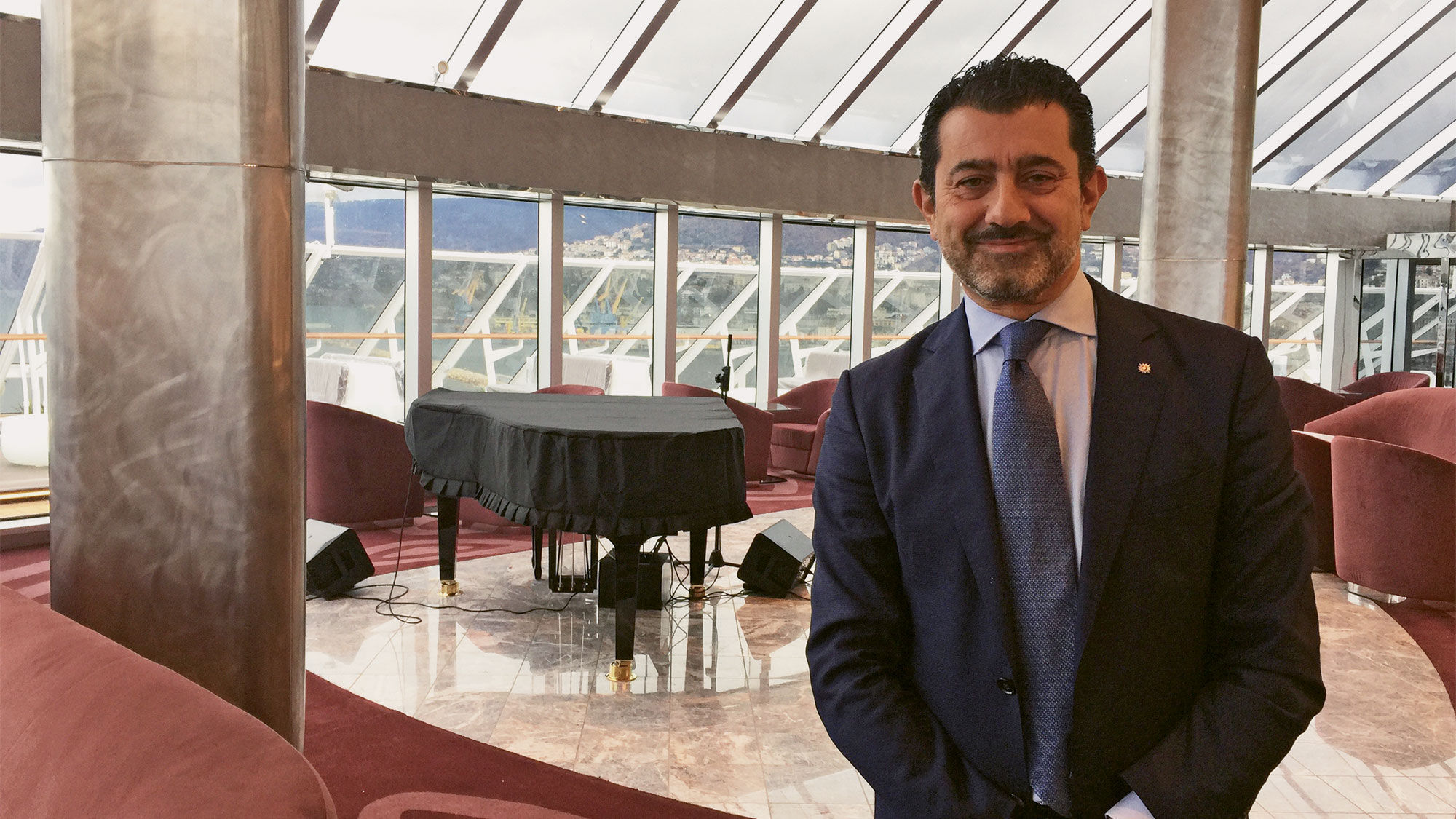 MSC Cruises CEO Gianni Onorato on the new MSC Seaside.