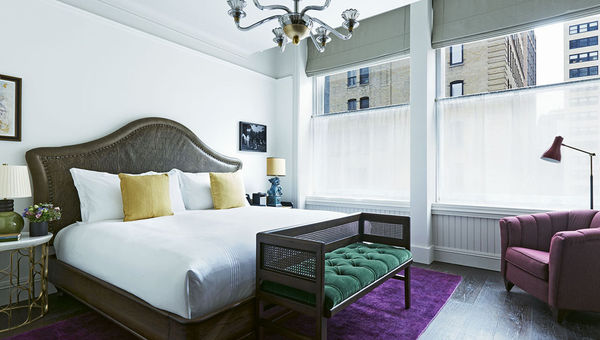 The Beekman’s 287 rooms maintain the property’s vintage feel, while providing the modern touches guests expect. The Beekman’s 287 rooms maintain the property’s vintage feel, while providing the modern touches guests expect.