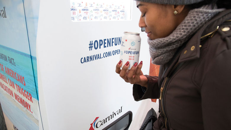 Carnival puts scents in a can for Caribbean promotion