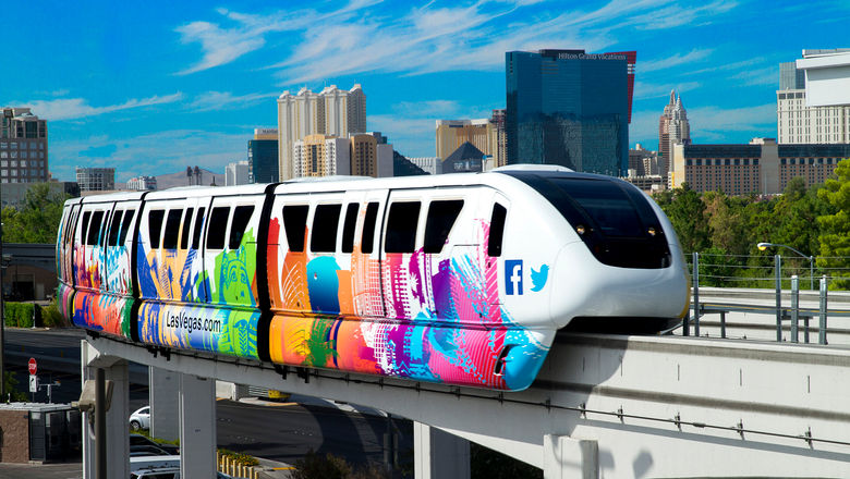 A proposed extension would add a Las Vegas Monorail station at the Mandalay Bay, expanding the track by one mile and potentially adding 2 million annual riders.