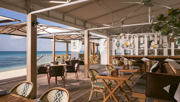 The Coccoloba restaurant pairs great ocean views with ceviche and tacos.