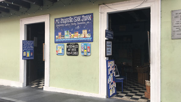 Mi Pequeno San Juan in the Old City has no power and can only accept cash. Mi Pequeno San Juan in the Old City has no power and can only accept cash.