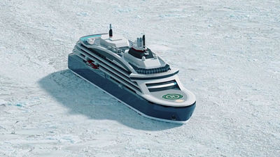 Ponant polar expedition ship to run on liquefied natural gas