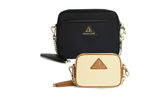 This line of stylish travel bags is designed to protect your belongings from both bad weather and bad actors. Constructed with waterproof nylon and zippers, the Arden Cove Travel Crossbody: boasts an RFID-blocking, built-in wallet; locking zippers; a cut-proof, detachable strap; and slash-resistant fabric lining. A crossbody combo pack features a full-size bag that includes credit card and bill slots, two wall pockets and an interior D-ring to attach a keychain, and a mini bag with several of the same attributes.