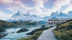 One of three Explora lodges operating in Chile, the Explora Patagonia offers a lakeside location and unbeatable views within the Torres del Paine National Park.