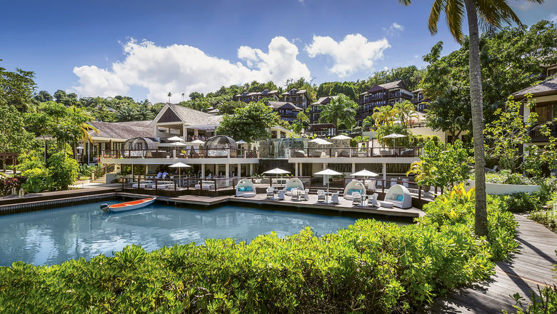 The Marigot Bay Resort and Marina, a Capella property in St. Lucia, offers several sizes of watercraft for rent.