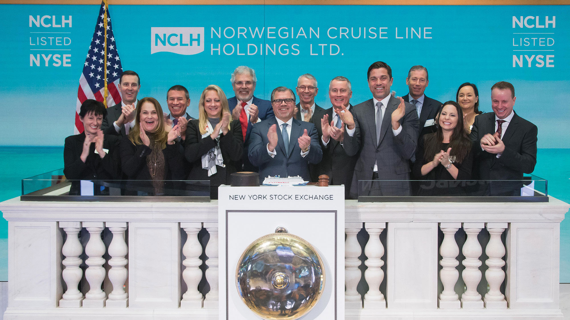 Norwegian Cruise Line rings NYSE opening bell