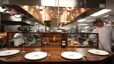 The Chef's Table at Seahorse Grille at the Ponte Vedra Inn & Club.