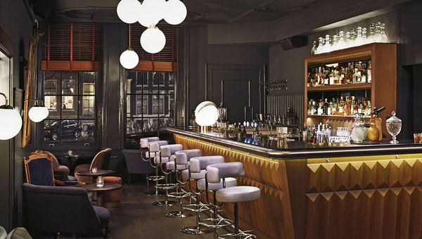 The Pulitzer Amsterdam's bar. The Pulitzer Amsterdam's bar.