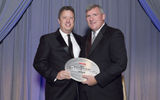 Delta's Scott Jordan and Travel Weekly's Bob Sullivan.