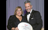 Alexis Romer of Marriott International Luxury Brands with Travel Weekly's Bruce Shulman. Marriott's Ritz-Carlton brand received two Readers Choice Awards: The Ritz-Carlton, Half Moon Bay took the award for Resort Worldwide, and the brand topped the Luxury Hotel category.