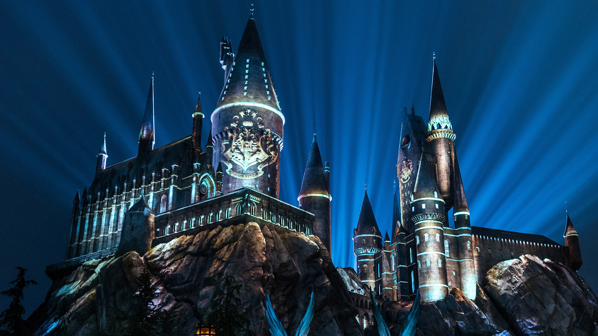 Universal Orlando Resort's new Harry Potter Nighttime Lights at Hogwarts Castle spectacular begins Jan. 31.