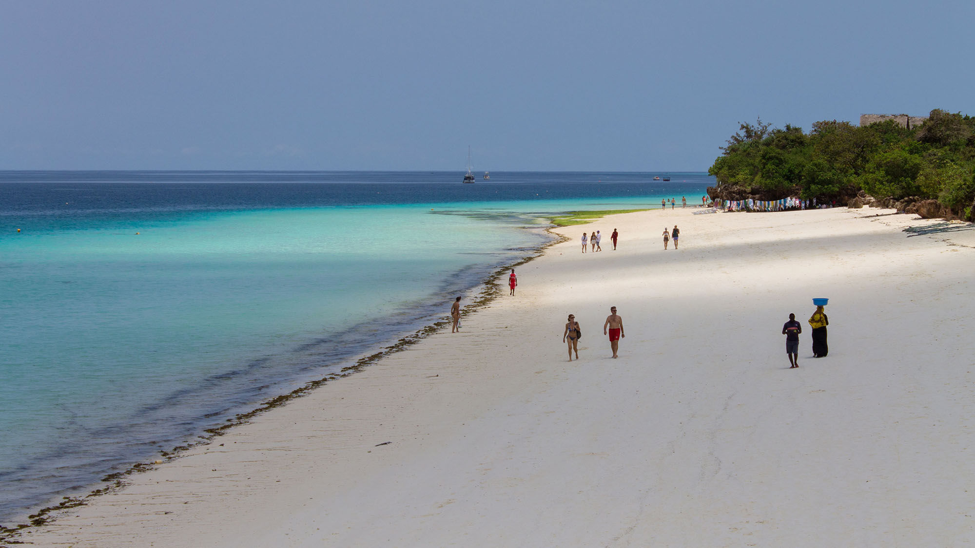 Zanzibar's Nungwi beach.