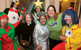 During Protravel's annual holiday party for children with brain tumors, many employees got into the holiday spirit, volunteering and even dressing as characters. Those in attendance included Protravel agent Ashley Les; Gail Grimmett, president of premium brands for Travel Leaders Group; and Protravel's Karina Batista and Arlene Feen.