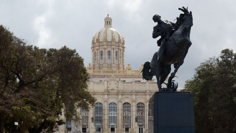 Cuba unveiled a statue of national hero Jose Marti in front of the Museum of the Revolution this past weekend. It was one of the stops on a media tour of Havana during Cuba Media Day.
