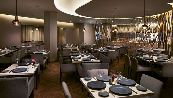 The Ile de France restaurant at the resort. The Ile de France restaurant at the resort.