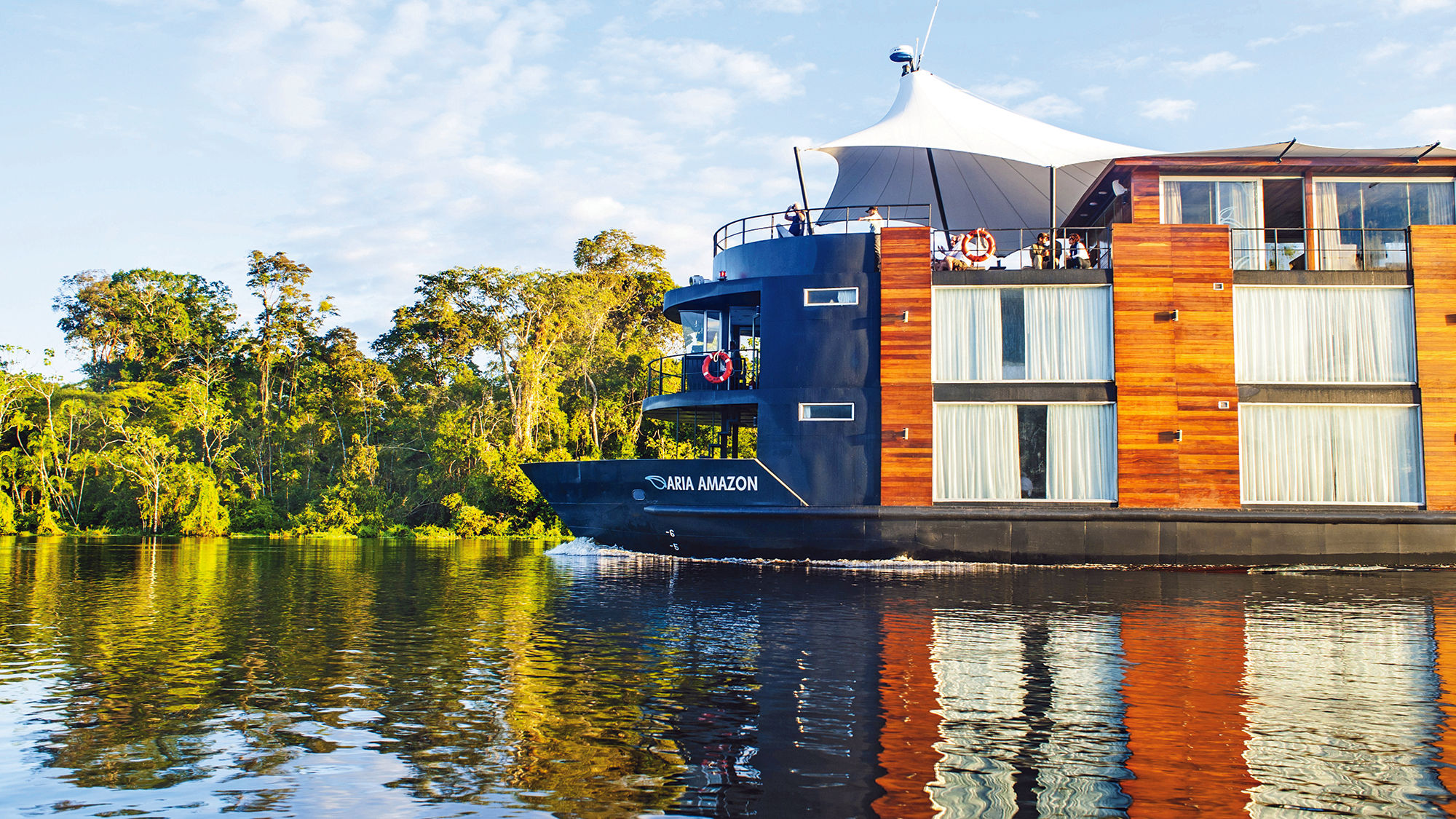 Aqua Expeditions' Aria Amazon.